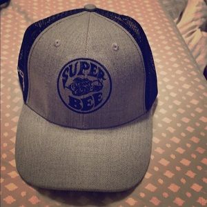 Dodge Mopar Super Bee Grey Hat